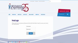 Frisco Family Services : Portal : Portal Login