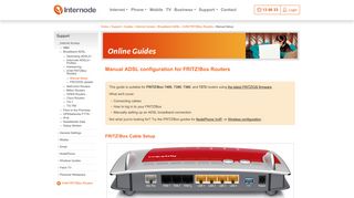 Internode :: Support :: Guides :: Internet Access :: Broadband ADSL ...