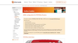AVM FRITZBox Routers - Internode