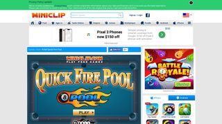 8 Ball Quick Fire Pool - A free Pool Game - Miniclip