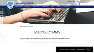 SchoolComms | Ashington Academy