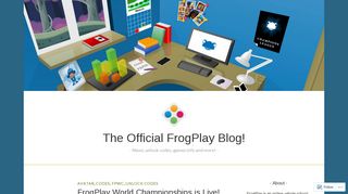 The Official Frog Play Blog! – News, unlock codes, games info and more!