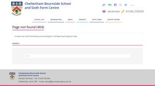 Parents Evening System - Parents | Cheltenham Bournside School ...