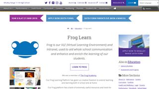 Frog Learn - WRHS