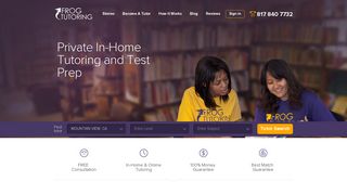 FrogTutoring: Private Tutoring For Academic Subjects & Test Prep ...