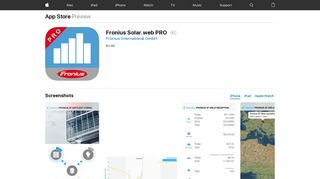 Fronius Solar.web PRO on the App Store - iTunes - Apple