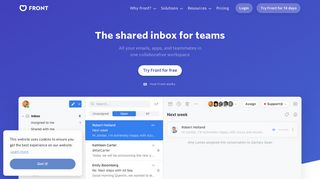 The shared inbox for teams | Front