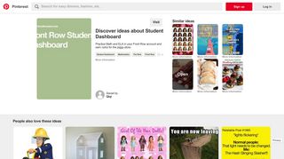 Front Row Student Dashboard | Education | Pinterest | Student ...