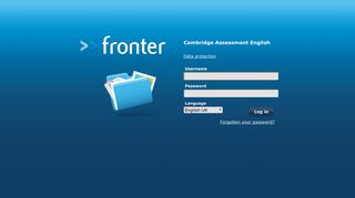Cambridge Assessment English - Fronter