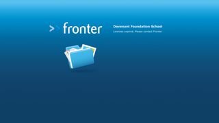 Davenant Foundation School - Fronter