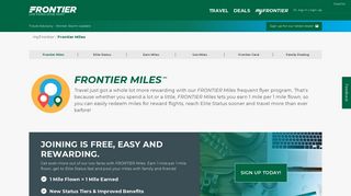 Frontier Miles | Frontier Airlines