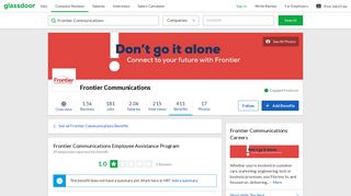 Frontier Communications Employee Benefit: Employee Assistance ...