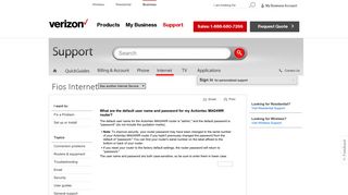 FiOS Internet - Verizon