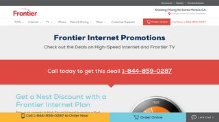 Internet and TV Bundles | Frontier Internet Promotions | 855-983-0443