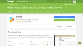 Frontify Pricing, Features, Reviews & Comparison of Alternatives ...