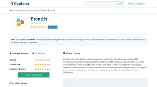 Frontify Reviews and Pricing - 2019 - Capterra