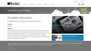 Frontline Insurance | Rocket Software