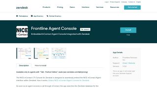 Frontline Agent Console App Integration with Zendesk Support