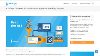 8 Things You Need To Know About Applicant Tracking Systems