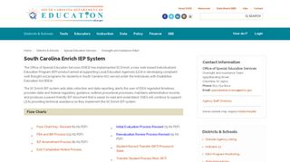 South Carolina Enrich IEP System - South Carolina Department of ...