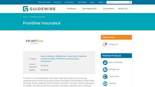 Frontline Insurance | Guidewire