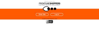 Welcome to FRONTLINE SHOPPERS Customer Service Management