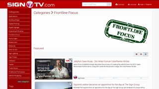 Frontline Focus :: Categories :: Sign7TV