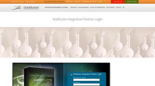 Websuite Integration Partner Login - FrontRunner Professional