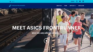 ASICS FrontRunner | Home