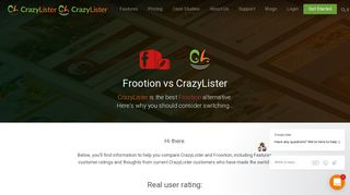 frooition vs crazylister | frooition Alternative | Crazylister for eBay