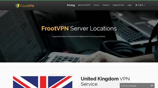 FrootVPN UK VPN Service | Server Locations