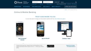 Frost Online & Mobile Banking | Frost - Frost Bank