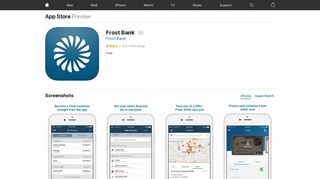Frost Bank on the App Store - iTunes - Apple