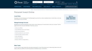 Frost Personal Invest Online | Frost - Frost Bank