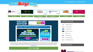 Frozen Bingo Review - Online Bingo Site 2018 - Mobile Bingo Sites
