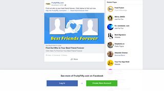 FruityFifty.com - Find out who is your best friend... | Facebook