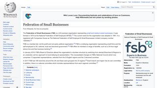 Federation of Small Businesses - Wikipedia
