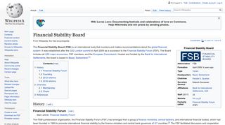 Financial Stability Board - Wikipedia