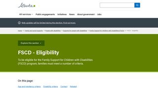 Eligibility and Application Process - Alberta Human Services ...