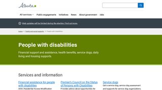 Disability Services - Alberta Human Services - Government of Alberta