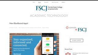 New Blackboard Apps! — Academic Technology - Florida State ...