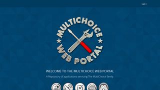 Login Page - MultiChoice Web Portal