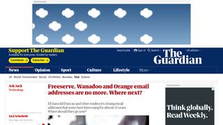 Freeserve, Wanadoo and Orange email addresses are no more ...