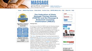 FSMTB and MBLEx - Federation of State Massage Therapy Board and ...