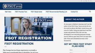 FSOT Registration Strategies - FSOT Prep