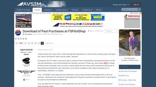 Download of Past Purchases at FSPilotShop - Page 6 - MS FSX | FSX ...