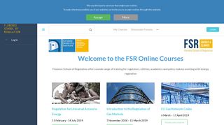 Florence School of Regulation – Participate in regulatory training