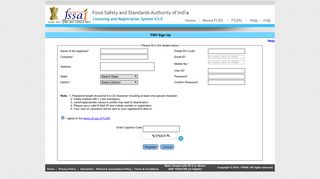 FSSAI Licensing & Registration System