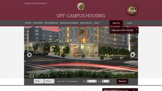 Florida State University | Off Campus Housing Search