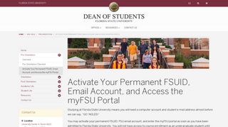 Activate Your Permanent FSUID, Email Account, and Access the ...